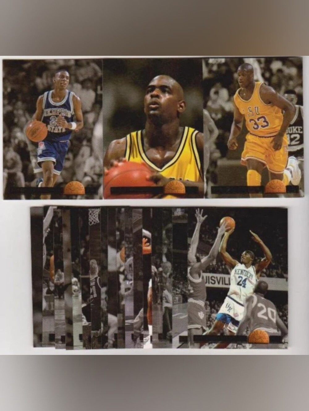 Error NBA cards. 1993 Classic Draft Special Bonus. Complete Set! Grade & Save Em